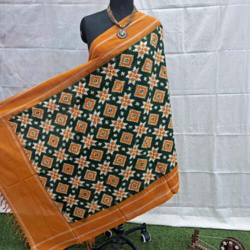 double ikkat duppata | black and blue (copy)