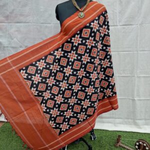 Home double ikkat duppata | pink and blue (copy)