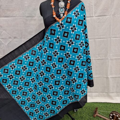 double ikkat duppata | black (copy)