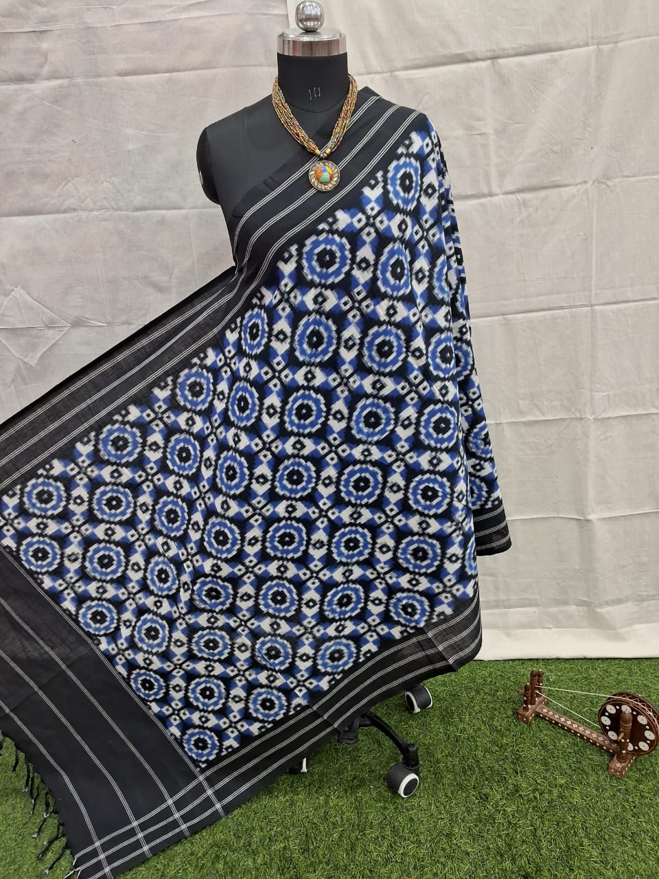 double ikkat duppata | yellow and red (copy) double ikkat duppata | yellow and red (copy)