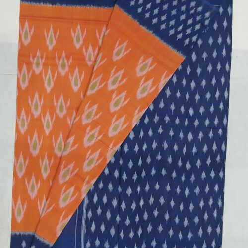 pochampally cotton saree | red and black (copy)