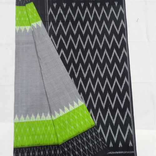 pochampally cotton saree | black