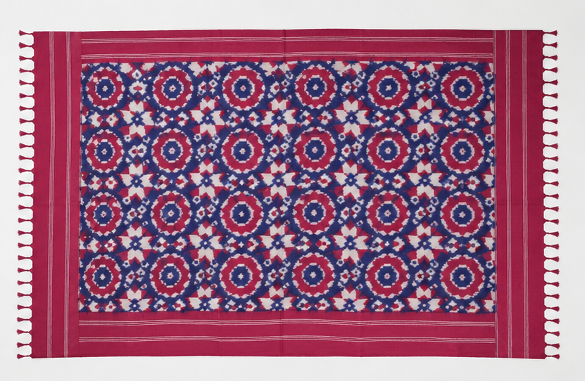 Double Ikkat Duppata - Image 3
