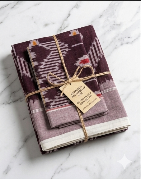 Pochampally Handmade Bed Sheets - Image 4