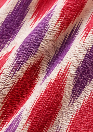 Ikkat Pure Cotton Dress Materials Set - Image 3