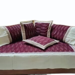 Home pochampally diwan bed sheets