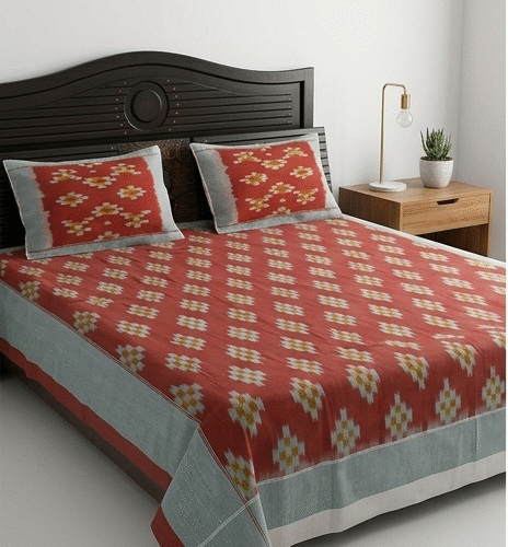 Pochampally Handmade Bed Sheets