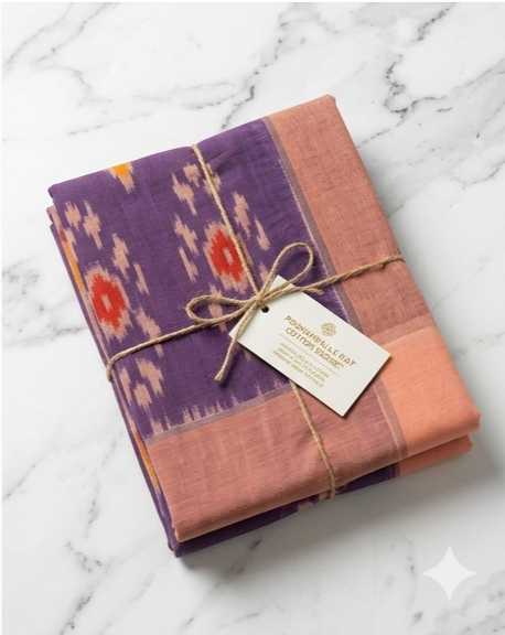 Pochampally Handmade Bed Sheets - Image 4