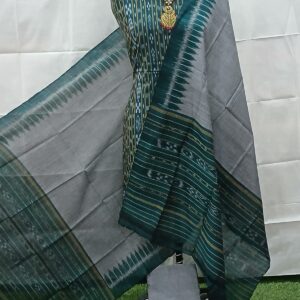 Home handloom sambalpuri ikat cotton dress material set | blue (copy)