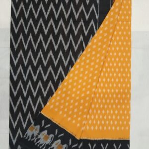 Home pochampally cotton saree | blue and red (copy)