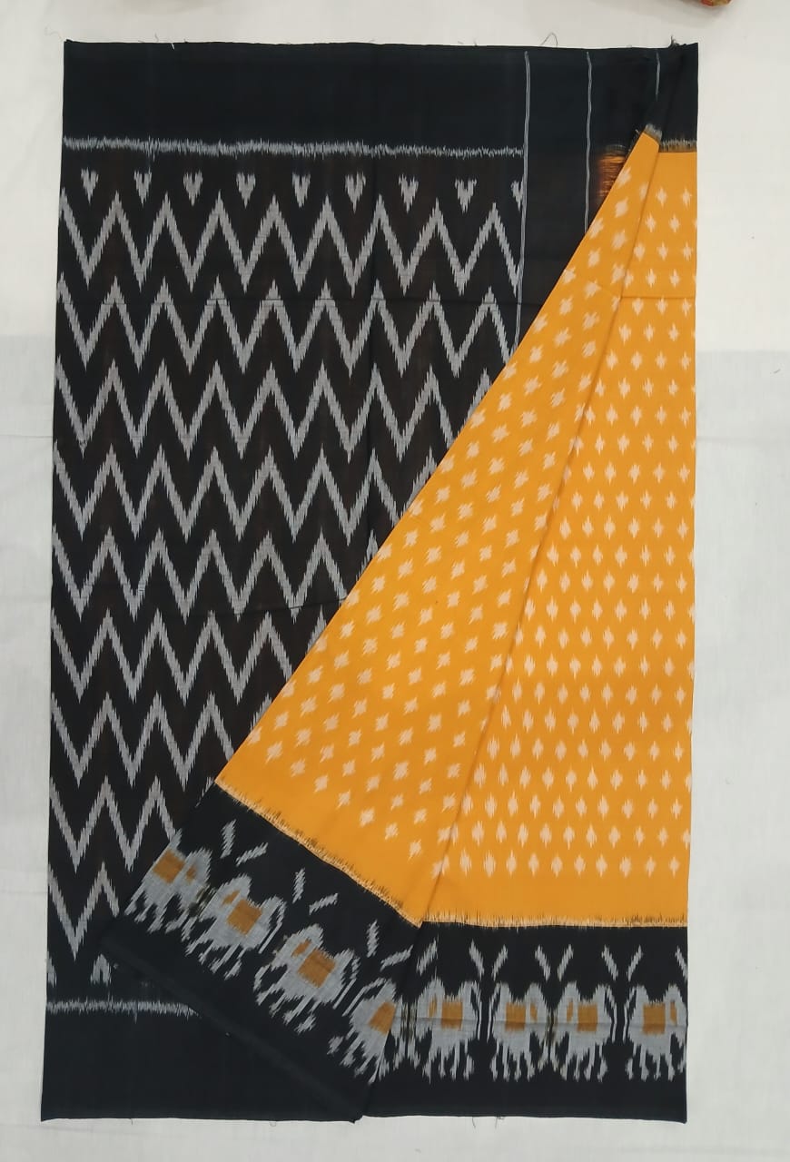 pochampally cotton saree | blue and red (copy) pochampally cotton saree | blue and red (copy)