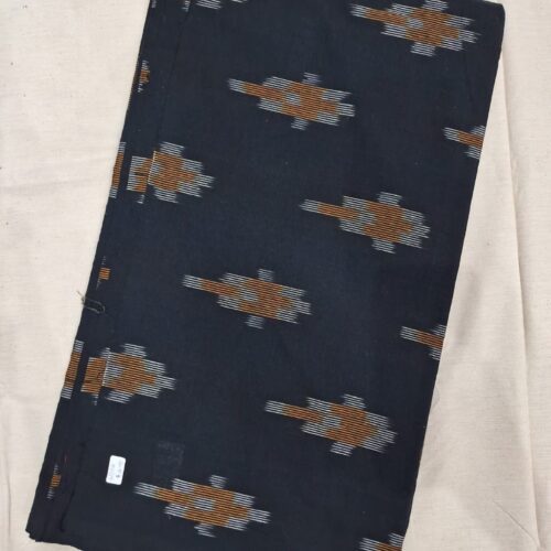 ikkat pure cotton fabric
