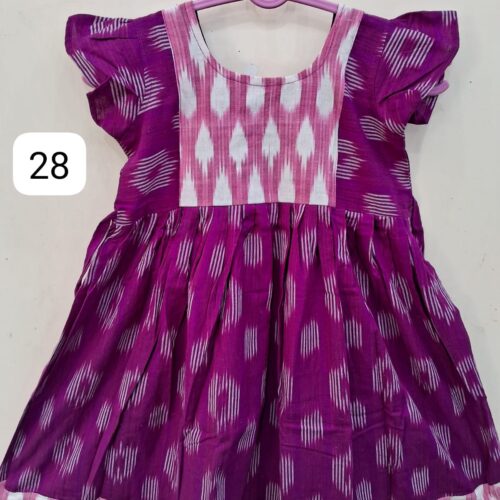 pochampally ikat kids' frock (copy)