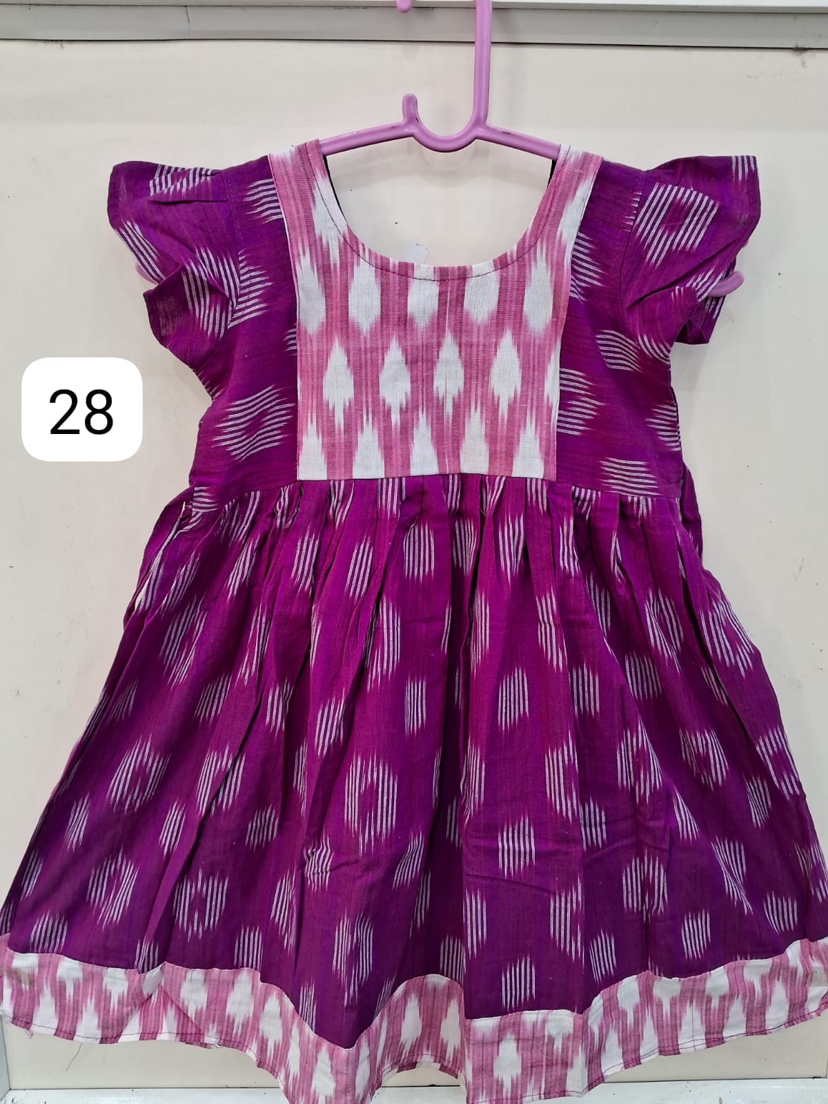 pochampally ikat kids' frock (copy) pochampally ikat kids' frock (copy)