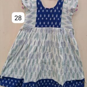 Home pochampally ikat kids' frock (copy)