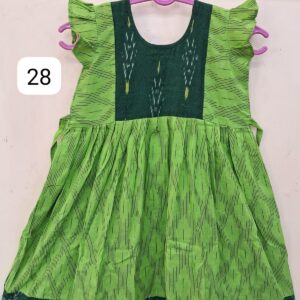 pochampally ikat kids' frock