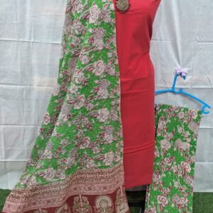 Home kalamkari printed dress materials set (copy)