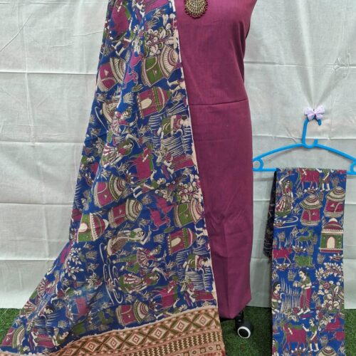 kalamkari printed dress materials set (copy)