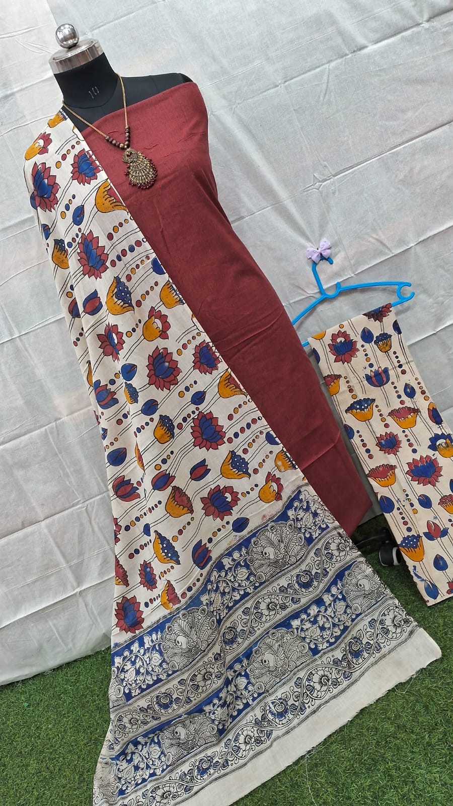 kalamkari printed dress materials set (copy)