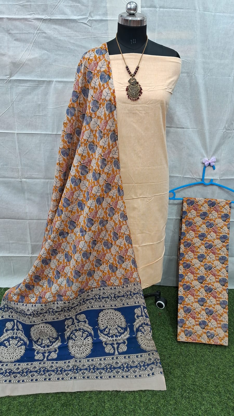 kalamkari printed dress materials set kalamkari printed dress materials set