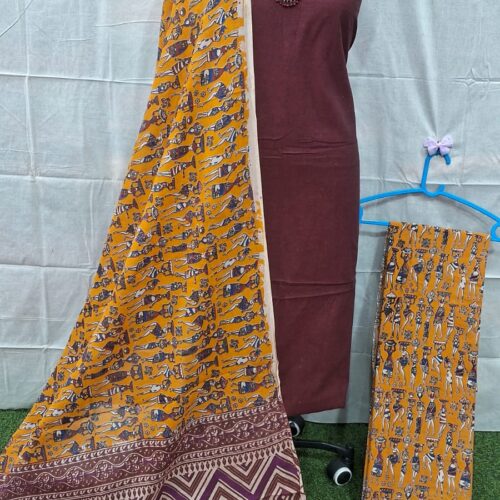 kalamkari printed dress materials set (copy)