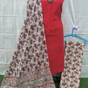 Home kalamkari printed dress materials set (copy)