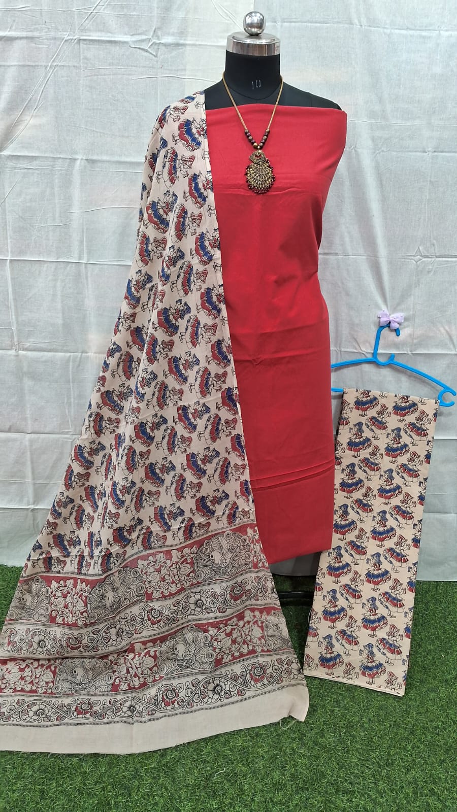 kalamkari printed dress materials set (copy) kalamkari printed dress materials set (copy)