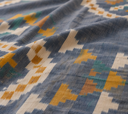 Premium IKkat Konark Design Double /Queen Size (90 x 108 inches) Bed Sheets - Image 2