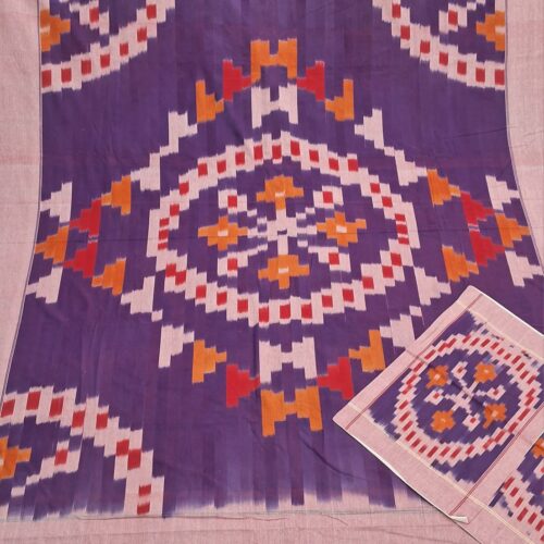 pochampally konark design bed sheets | red (copy)