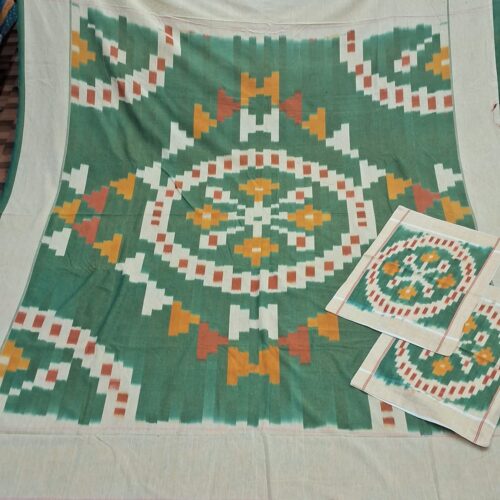 pochampally konark design bed sheets | black (copy)