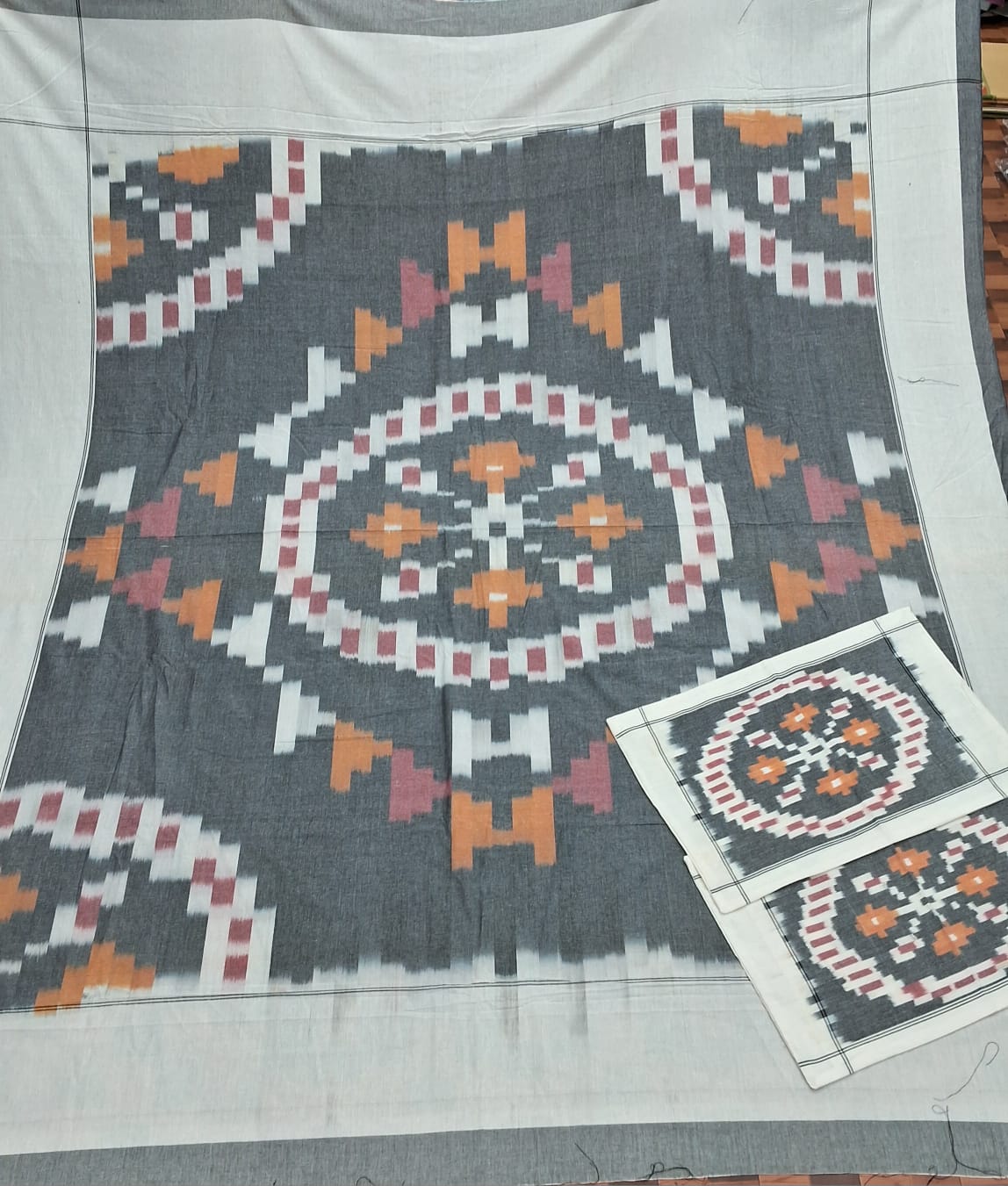 pochampally konark design bed sheets (copy) pochampally konark design bed sheets (copy)