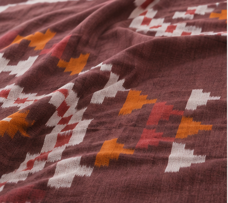 Premium IKkat Konark Design Double /Queen Size (90 x 108 inches) Bed Sheets - Image 3