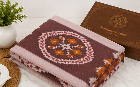 Premium IKkat Konark Design Double /Queen Size (90 x 108 inches) Bed Sheets - Image 6