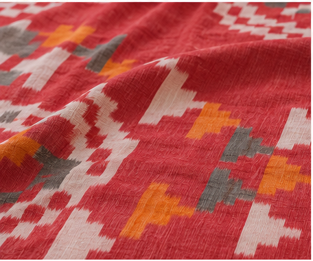 Premium IKkat Konark Design Double /Queen Size (90 x 108 inches) Bed Sheets - Image 3