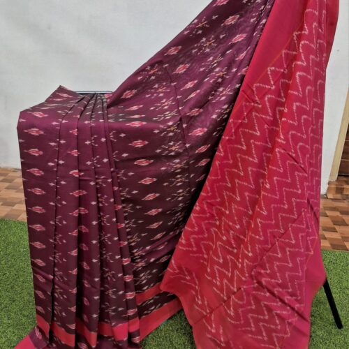 ikkat maciress cotton sarees (copy)