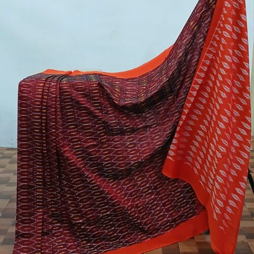 ikkat maciress cotton sarees (copy)