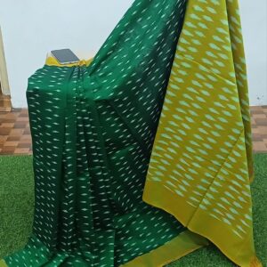 ikkat maciress cotton sarees