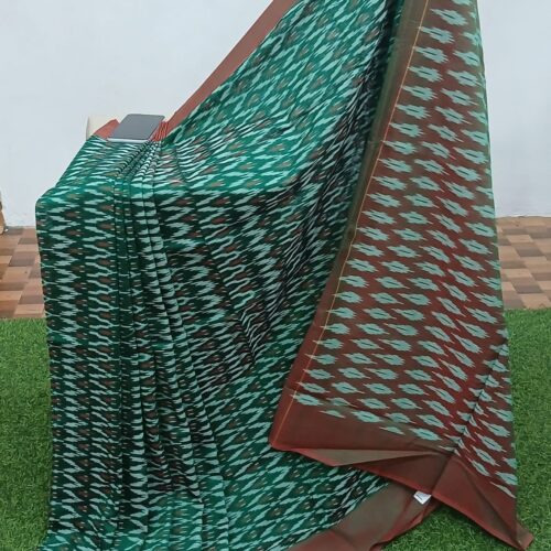 ikkat maciress cotton sarees
