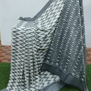 ikkat maciress cotton sarees