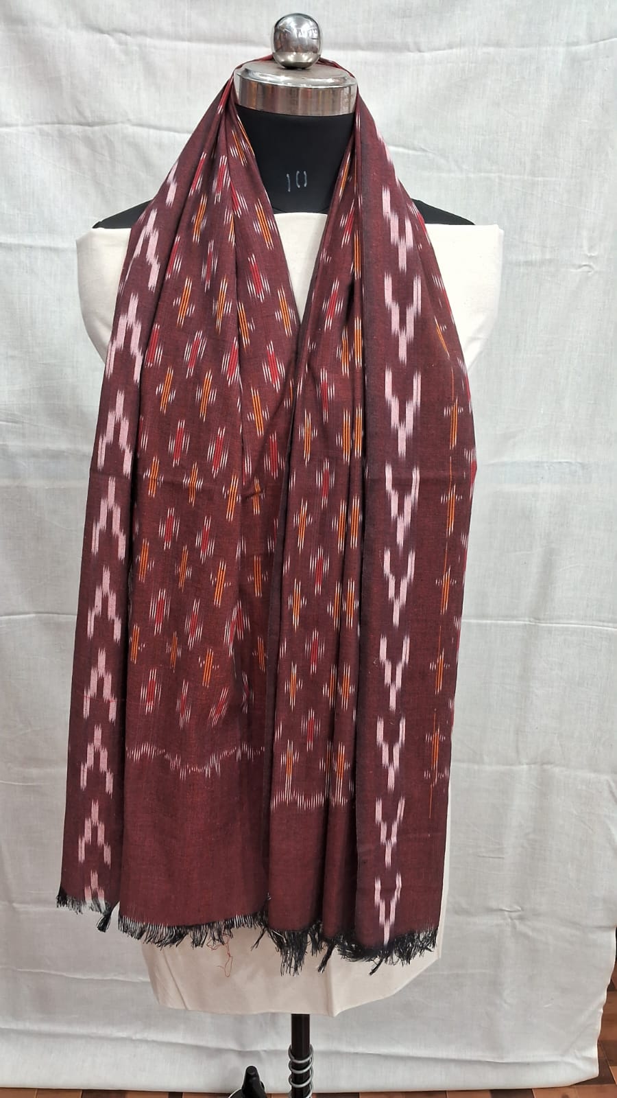 pochampally ikkat cotton shawl (copy) pochampally ikkat cotton shawl (copy)