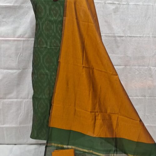 pure ikkat sico dress materials set