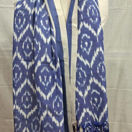 pochampally ikkat cotton shawl