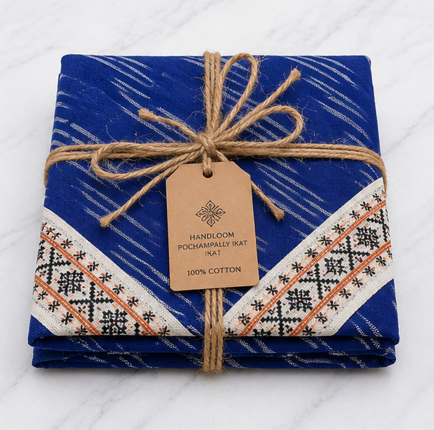 Pochampally Diwan Bed Sheets - Image 5