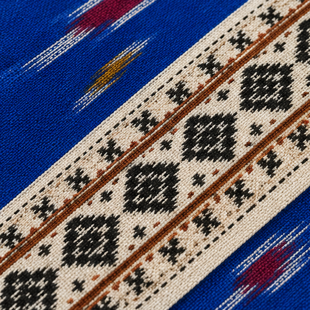 Pochampally Diwan Bed Sheets - Image 4