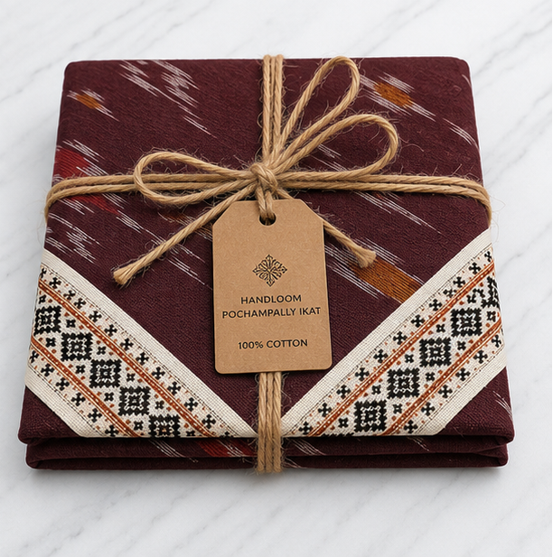 Pochampally Diwan Bed Sheets - Image 4