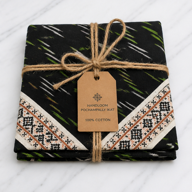 Pochampally Diwan Bed Sheets - Image 5