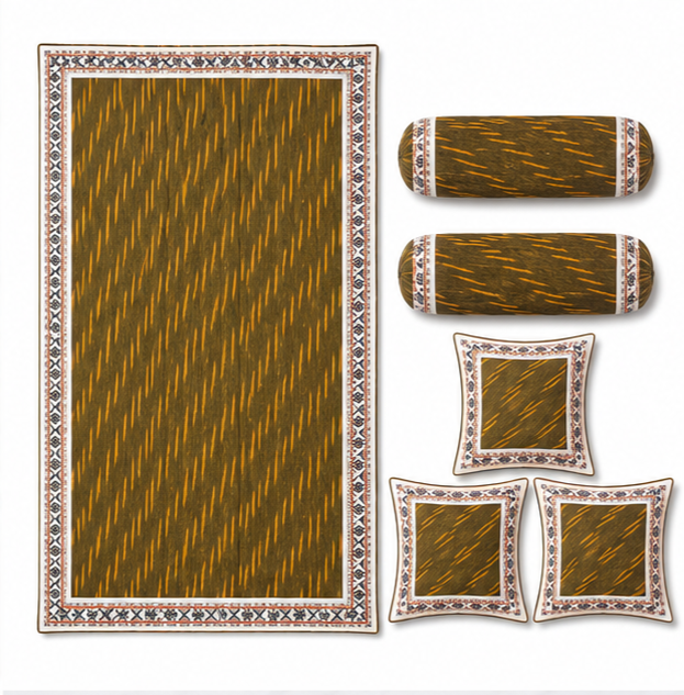Pochampally Diwan Bed Sheets - Image 2