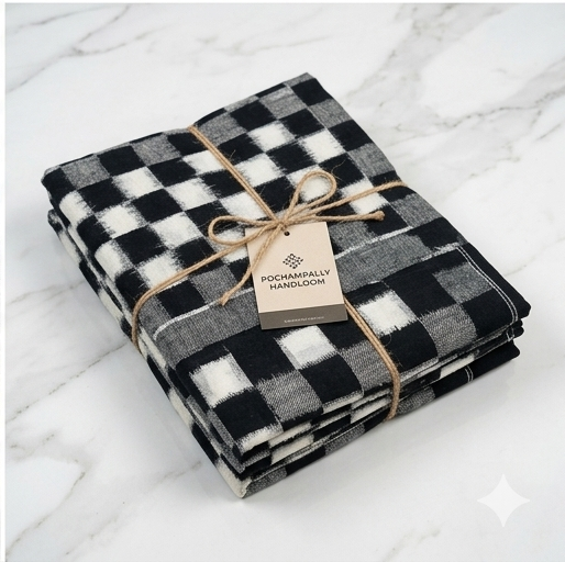 Ikkat Cotton Bed Sheets - Image 2