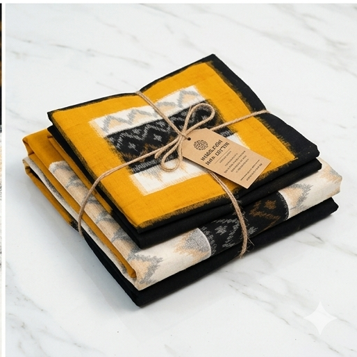 Ikkat Cotton Bed Sheets - Image 4