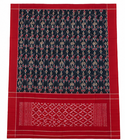 Ikkat Maciress Cotton Sarees - Image 2